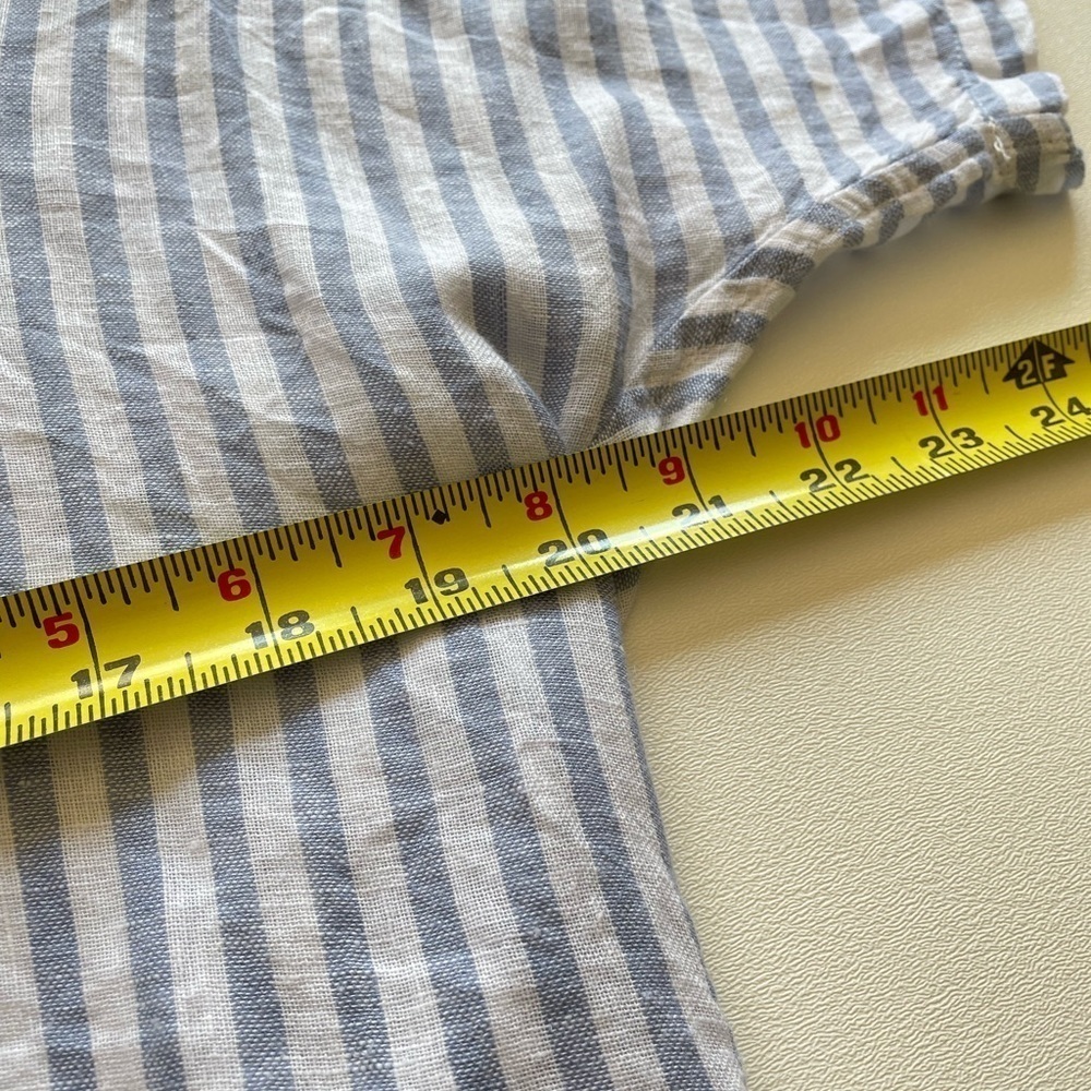 RAILS linen June top blue white stripe size small - Picture 8 of 15